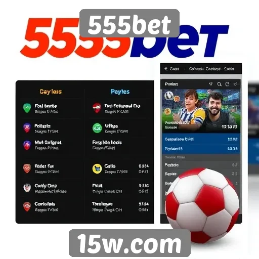 Análise das funcionalidades do site 555bet